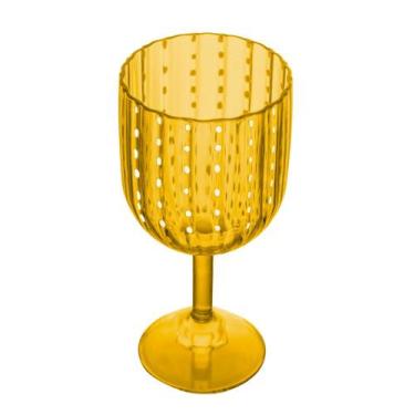 Imagem de Taça de Acrílico para Água Orquídea Âmbar 350ml Wolff