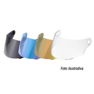 Imagem de Viseira capacete injetada 2.2 ebf e0x/new spark fume - POLIVISOR