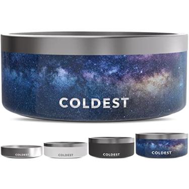 Imagem de Tigela para cães Coldest Dog – antiferrugem, antiderrapante, 3 camadas com isolamento térmico para cães – à prova de derramamento e resistente – tigela de água para cães, gatos e animais de estimação