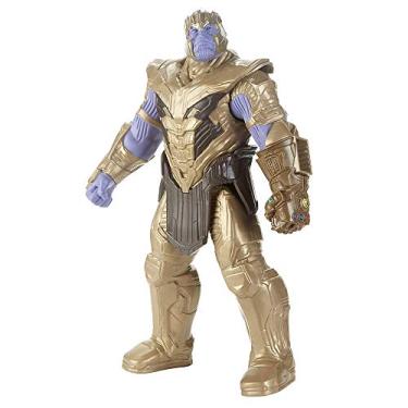 Imagem de Boneco Titan Hero Marvel Deluxe - Thanos, Avengers, Roxo