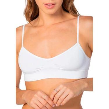 Imagem de Sutiã top Lupo Loba 41100-001 Básico Sem Costura Poliamida T. PP/GG, G