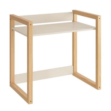 Imagem de Mesa Infantil Zoe Areia Fosco-madeira Natural - Reller Móveis Areia Fosco-madeira Natural