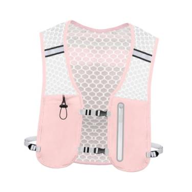 Imagem de YIJU Colete de corrida, mochila de água, mochila de hidratação, para mulheres e homens, para escalada, viagem, Rosa