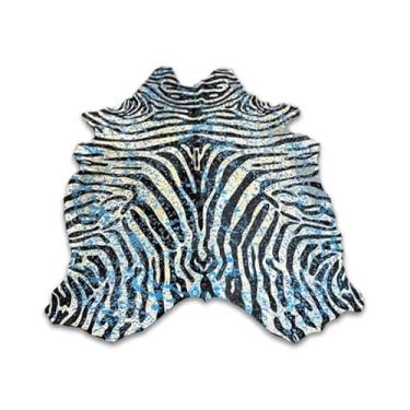 Imagem de Tapete de Couro em Formato de Boi Animal Print - Serigrafado | 01051