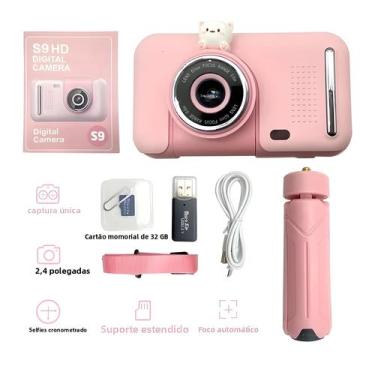 Imagem de Câmera Digital Adolescente HD Mini Câmera De Brinquedo Infantil Presen