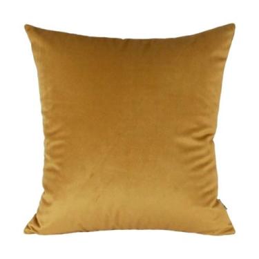 Imagem de Capa para Almofada em Veludo Liso Quadrada 60x60 com Enchimento Várias