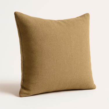 Imagem de Almofada 42cm Decorativa Suede Fofinha Para Sofá E Cadeira Capuccino