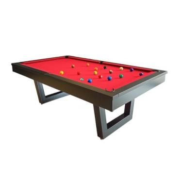 Imagem de Mesa de Sinuca/bilhar - 2,00x1,10 - Nelson Bilhares - Vermelho