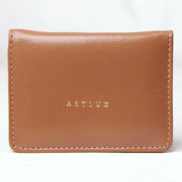 Imagem de Carteira RFID em Couro para CNH Artlux 3009, Amêndoa