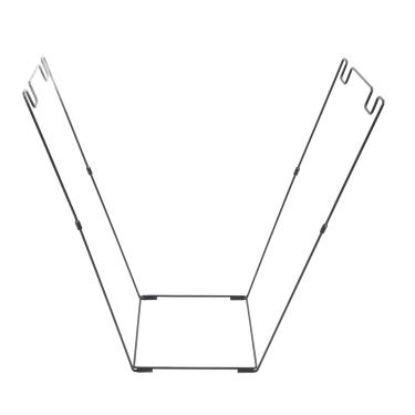 Imagem de Porta de Sacola de Lixo, Estrutura de Aço Carbono de Saco de Folhas de 30 a 45 Galões, Porta-moldura de Lixo Portátil para Camping, Ervas Daninhas de Jardim, Festa do Gramado,