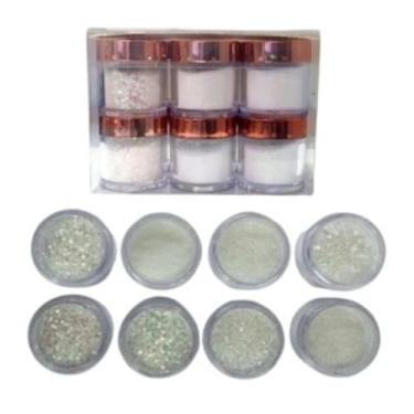 Imagem de SABRINA SATO ENFEITE UNHA GLITTER BRANCO 12UN SS2126