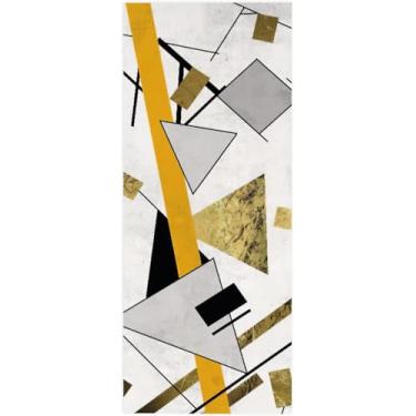 Imagem de Adesivos De Porta Para Portas Internas 3d Casa Casa Escritório Quarto Decoração De Parede Ideias Para Sala De Estar Porta Cinza E Branca, Brown Singer