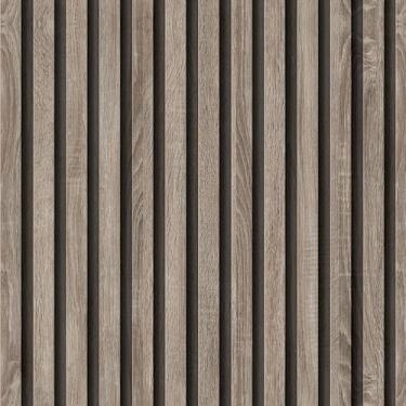 Imagem de Papel De Parede Madeira Adesivo Ripado 10 Metros Lavável 3d Autocolant