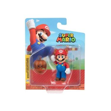Imagem de Super Mario - Boneco Mario Guaxinim 6Cm - Sunny
