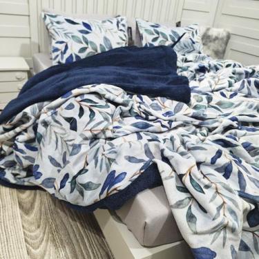 Imagem de Cobertor Duplo Casal King Plush 260x300cm Mais 2 Fronhas - GABARSE