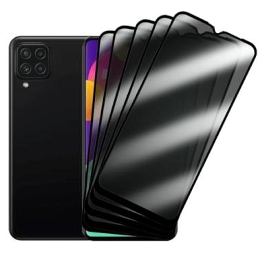 Imagem de Película de Privacidade em Vidro Temperado 9H para Samsung Galaxy M62, Anti-Spy, 5 Unidades