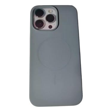 Imagem de Capa case Capinha Silicone Liquido MagNETICA Para iPhone 11 ao 16 Pro ProMax (VERDE, 13 PRO)