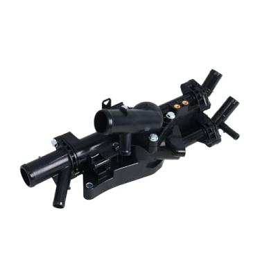 Imagem de IRIEQU Conjunto De Alojamento Do Termostato Líquido Arrefecimento Motor Compatível Com Hyundai Sonata 2011-2014 Santa Fe Sport 2013-2014 Para Kia Optima 2011-2013 Sportage 2.0L L4 Substitui 25600-2G