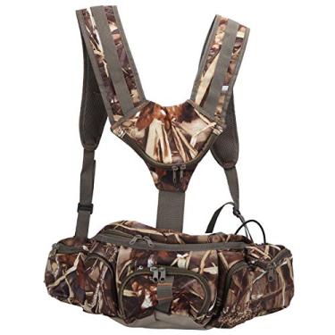 Imagem de Bolsa de cintura de mochila para caminhadas ao ar livre com suporte de garrafa ergonômico saco de ombro de acampamento leve para viagens esportivas caçador de pesca cana de junta