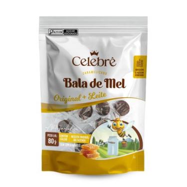 Imagem de BALA DE MEL CELEBRE ARTESANAL ORIGINAL PCT 80g