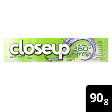 Imagem de Gel Dental Closeup Com Flúor Aloe Vera Hortelã e Limão 90g