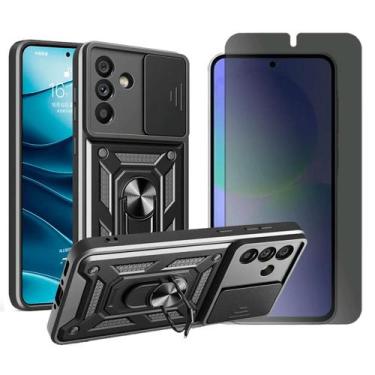 Imagem de Capa Anel Para Samsung Galaxy A36 + Pelicula Privacidade - GR Global R