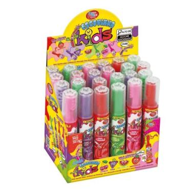Imagem de Bala Líquida Escovinha Kids 168g - Doce Mix Candy