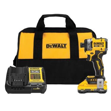 Imagem de Kit de chave de impacto 20V MAX XR sem escova, sem fio, 3 velocidades, alto torque de 1/10.2 cm, com XR POWERPACK e carregador (DCF860QQ1)