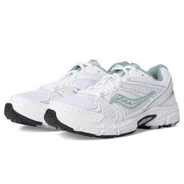 Imagem de Saucony Tênis feminino Ride Millennium, Branca/sálvia, 34