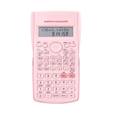Imagem de Calculadora Científica com 240 Funções e Display Duplo em LCD, 10+2 Dígitos para Cálculos Estatísticos, Financeiros, Frações com Resposta e Teclas Rápidas
