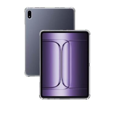 Imagem de Capa para tablet OnePlus Pad 3 de 13,3 polegadas, capa de proteção para tablet NOUKAJU Tablet, TPU transparente, resistente a quedas, capa de proteção para OnePlus Pad 3 (transparente)