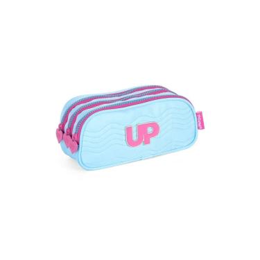 Imagem de Estojo Triplo Up4you Et49175up-Tq Azul Turquesa