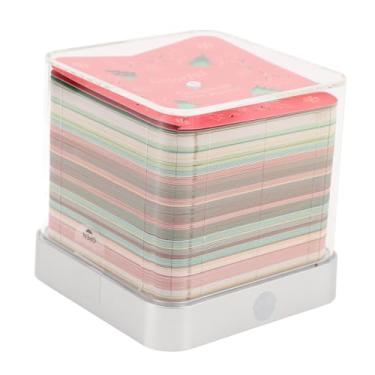 Imagem de Luocute 3D Memo Pad, Natal Tree House Papel Escultura Arte No Bloco de Notas Com 2026 Calendário para Ornamento de Mesa Presente