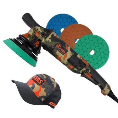 Imagem de Politriz Roto Orbital Camuflada 5" 15mm 220V Gold 1000 Kers