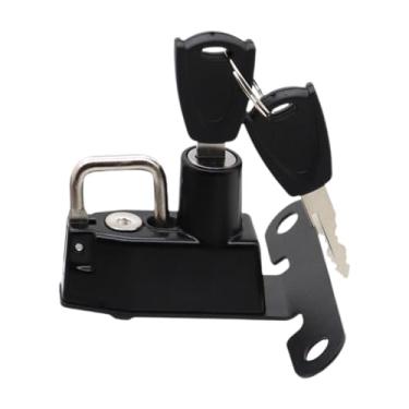 Imagem de kowaku Trava de segurança para capacete, acessórios para capacete de motocicleta, cadeado de fácil instalação com 2 chaves para CMX300/500