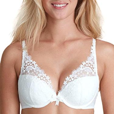 Imagem de Simone Perele Contorno triangular feminino Wish, Marfim, 36E