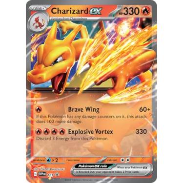Imagem de Pokemon - Charizard ex 161 - Scarlet Violet Black Star Promo - Foil Single Card