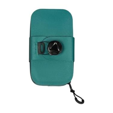 Imagem de Deevoka Bolsa de selim de bicicleta à prova d'água 0,5L para bicicletas de estrada e montanha, bolsa portátil leve sob o assento para selim de bicicleta, Verde