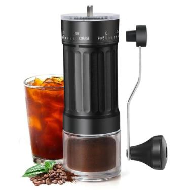 Imagem de Moedor de café manual Rsoilch com ceramic Burr 40 configurações