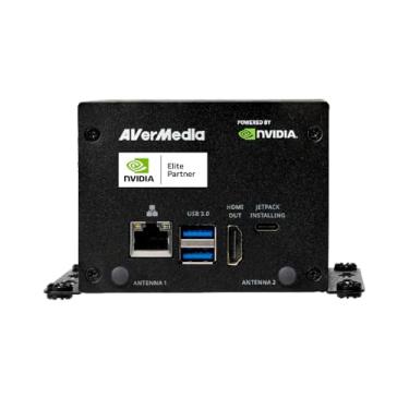 Imagem de AVerMedia Caixa padrão industrial PC equipa NVIDIA Jetson Orin NX/Orin Nano Module D133ONB (8G)