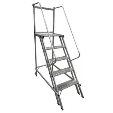 Imagem de Escada Plataforma em Aluminio 1,25M 04 degraus ESCALEVE