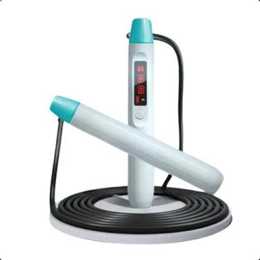 Imagem de Corda De Pular Saltar Rolamento Contador Digital Aplicativo Com Speed 