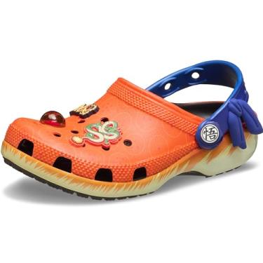 Imagem de Crocs Tênis infantil unissex Dragon Ball Z, tamancos e chinelos Goku, Multi, 11 Little Kid