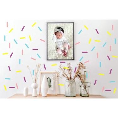 Imagem de Adesivo de Parede Confetes - Confeitos Granulados - Colorido - RA PERS