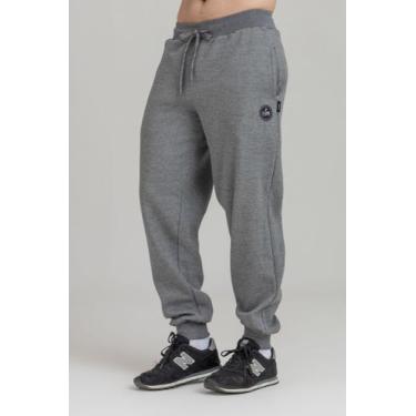 Imagem de Calça De Moletom Masculina Casual Flero, Cinza black, M