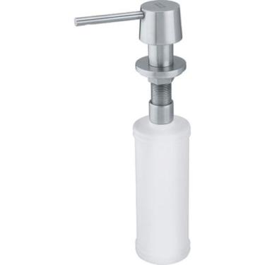 Imagem de Dosador de sabão franke redondo aço inox escovado 330ml 13318