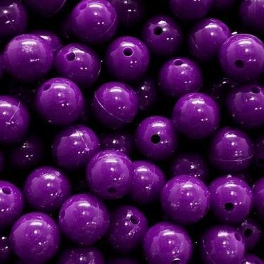 Imagem de BOLINHA DE RESINA Nº 10 (20 G) - LADEIRA BIJUTERIAS, Roxo escuro