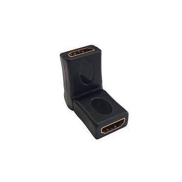 Imagem de Adaptador Emenda Hdmi Femea X Femea Articulado Dobrável 180º Graus - M