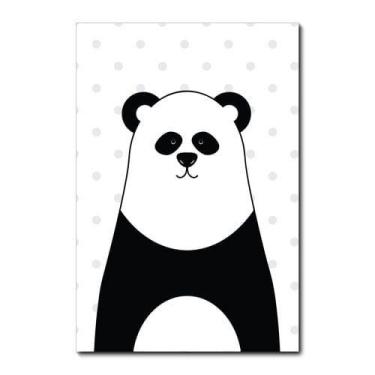 Imagem de Placa Decorativa - Panda - Infantil - 1474plmk - Allodi