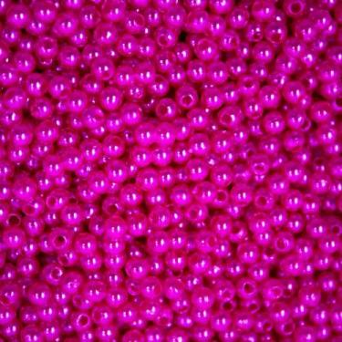 Imagem de PÉROLA DE ABS LISA Nº 03 20G PEROLA 3MM - LADEIRA BIJUTERIAS, Rosa pin